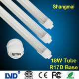 1.2m/4ft Energy Saving High CRI 18W R17dbase LED Tube Light