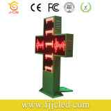 P16 Outdoor Dual Color LED Pharmacy Cross Display