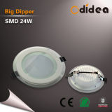 Odidea External Driver 24W Square Glass Cover LED Down Light