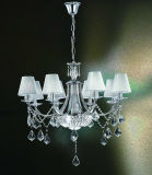 Good Looking Crystal Lampshade Light Chandelier