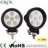 18W Round LED Work Light with CE RoHS IP68 (CK-WE0603A)