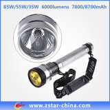 LED Rechargeable Aluminum Flashlight (ZSHT0001)