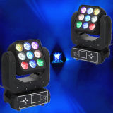Stage 9X12W 4 In1 LED Matrix Moving Head Light