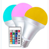 Aluminum E27 Colorful LED Bulb Light