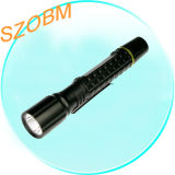 High Power CREE Q5 LED Aluminum Flashlight With Clip