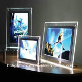 Crystal LED Light Box for Advertising Acrylic Light Box Desktop Display