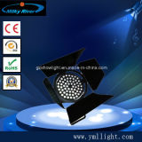 LED Car Exhibition Stage Lighting 60*5W LED PAR Can Light with Barn Door Fashion Show Lighting Equipment