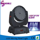 Professional 108PCS LED Stage Moving Head Wash Light (HL-006YS)