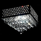 Square Chandeliers with Acrylic Lamp Shape Ceiling Pendant Lighting