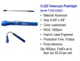 3 LED Telescopic Flashlight