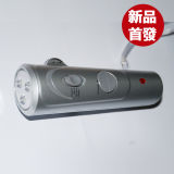 Hand Crank LED Flashlight With Mobilephone Charging and Radio (LVC-J118A)