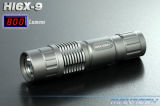 8W T6 800LM 18650 Superbright Aluminum LED Flashlight (HI6X-9)