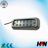 High Intensity LED Surface Mount Underwater Lights 6X10W for Boat Marine