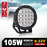 Best Selling Auto Accessories 4X4 Offroad Red Black 8inch 105W LED Work Light