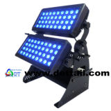Classical Detail Professional Outdoor LED 72PCS*8W RGBW 4in1 Double Row Wall Washer Spotlights Made in China