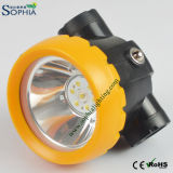 2.2ah LED Headlight, LED Mining Light, Miner Cap Lamp