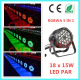 Waterproof 18 X 15W RGBWA LED PAR Light