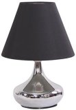 Modern Style Chrome Base Table Lamp