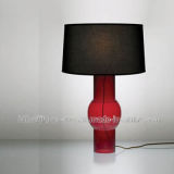 Elegance Red Project Table Lamp, Modern Desk Standing Lamp