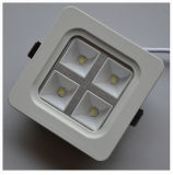 2.9USD 4W Square (round angle) Warm White LED Ceiling Light