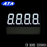 High Quality 4 Digit LED Display with White Color