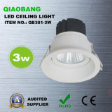 Housing LED Ceiling Light COB LED Light with 3W (QB381-3W)