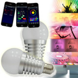 Multicolored Bluetooth Smart LED Light Bulb 9W E27