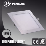 Energy Saving High Brighteness Ceiling Embedded 18W LED Panel Light