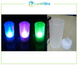 Romatical LED Cup Candle with Colorful Light