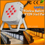 9*15W 5in1 RGBWA Wireless DMX Battery Powered LED Stage PAR (SF-320)