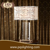 Square Crystal Design and Metal Table Lamp Design