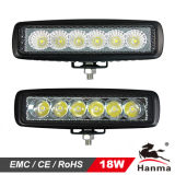 6 Inch 18W Flood Beam LED Work Light and Driving Light