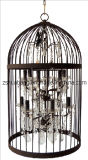 CE Iron Bird Cage Crystal Chandelier (HBC-9012)