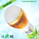 A60-3W LED Globe Light Bulb with 100-240VAC Voltage
