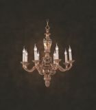 Candle Copper Chandelier
