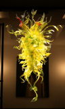 Beautiful Yellow Murano Art Glass Chandelier (BGC2011)