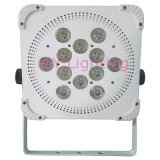 12X10W RGBWA 5in1 Wireless Battery Power Operated LED Flat PAR
