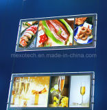 High Quality Acrylic LED Menu Light Box for Restaurant