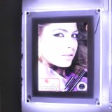Popular Wall-Mounted A 3 LED Acrylic Crystal Light Box