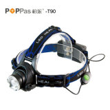 10W/ 400lm CREE Xm-L T6 High Power Telescopic LED Headlamp Poppas-T90