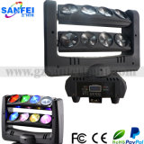 8*10W RGBW Moving Head LED Spider Effect Light