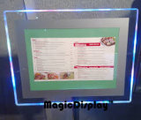 Transparent Frame LED Acrylic Menu Display