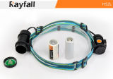 Outdoor Sports Ipx8 Rayfall Professional Lights Max 550 Lumens CREE T6 LED Head Lamp/LED Head Light Hs2l