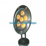 6W LED Underwater Lights Yellow Lumen 620-630 Lumen High Brightness