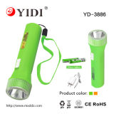 Colorful ABS 1W Rechargeable LED Torch Flashlight