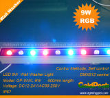 DMX512 Control LED 9W RGB Wall Washer/ LED Projector Light/
