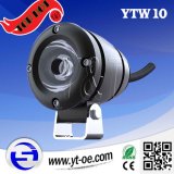 Round 10W Part Accessory, Dirt Bike LED Driving Light for Motorcycle, SUV, Car, UTV, Jeep, Truck, BMW