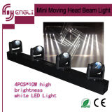 40W Four LED Mini Moving Head Beam Stage Light (HL-018BM)