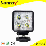Square 40watt Auxiliary Super Bright LED Work Light for Truck