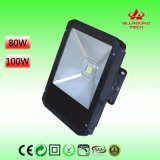 Economical Outdoor 80W High Brightness LED Flood Light with Meanwell Driver IP65 (FLC80W-240V1)